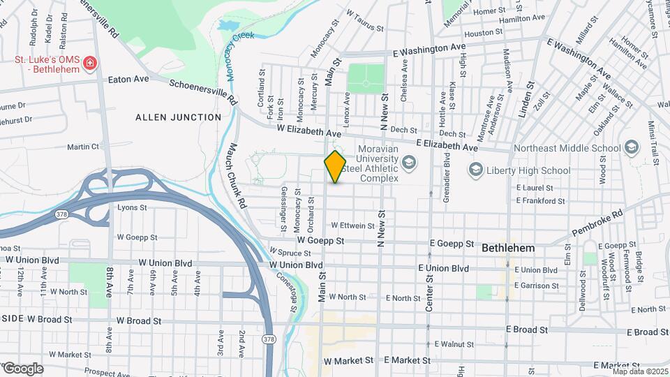 77 W Laurel St Map and Location Details