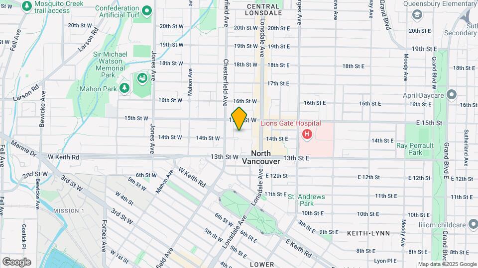 144 14th St W Map and Location Details
