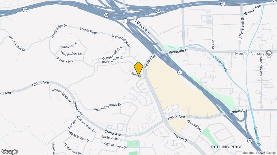 13115 Glen Ct Map and Location Details