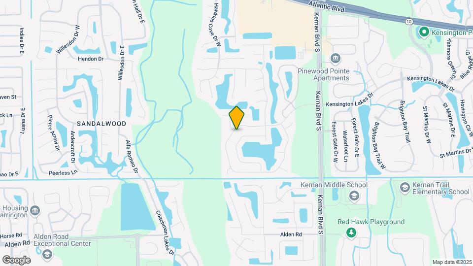 12118 Wynnfield Lakes Cir Map and Location Details