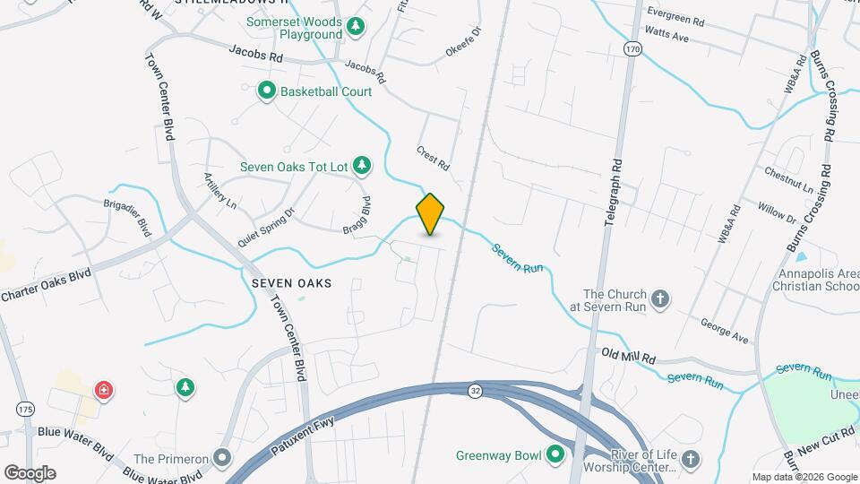 1524 Falling Brook Ct Map and Location Details