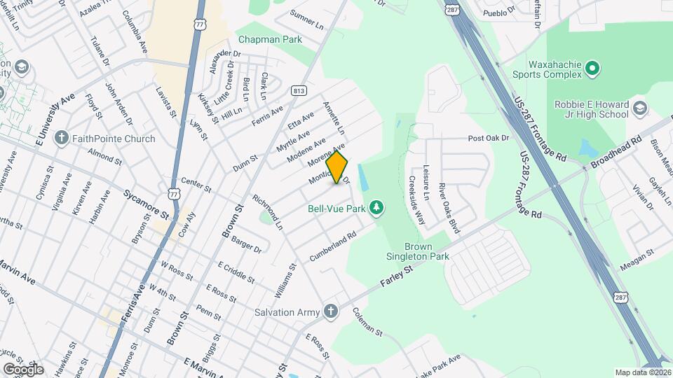 214 Pensacola Ave Map and Location Details