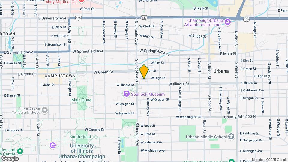 804 W Illinois Map and Location Details