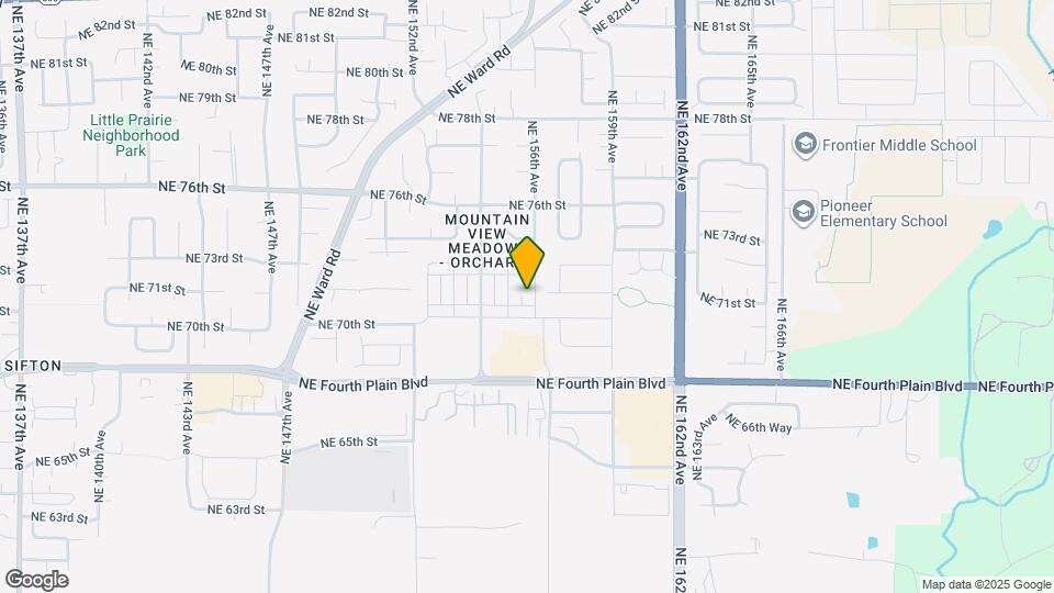 7020 NE 156th Pl Map and Location Details