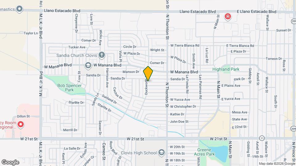 916 W Plains Ave Map and Location Details