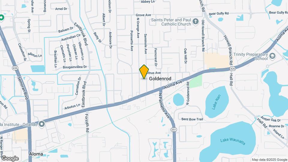 4910 Seminole Ave Map and Location Details