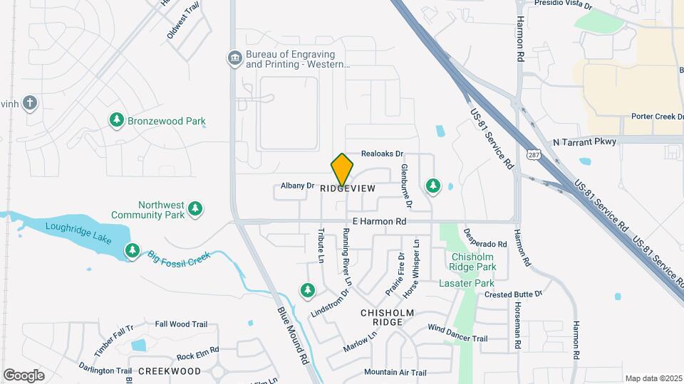 8633 Running River Ln Map and Location Details