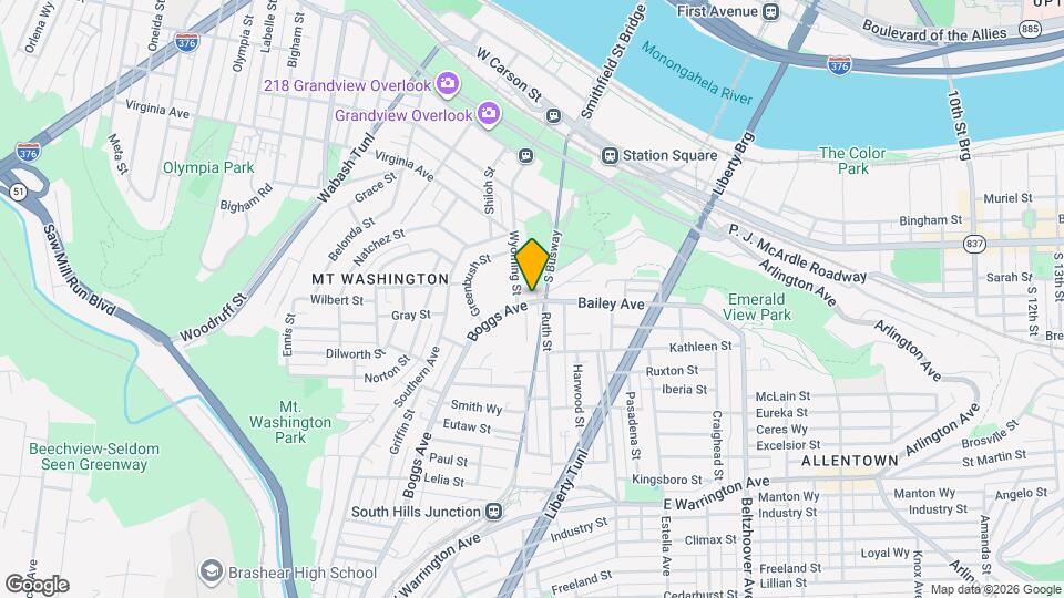 2 Boggs Ave Mapa y Detalles de la Ubicación