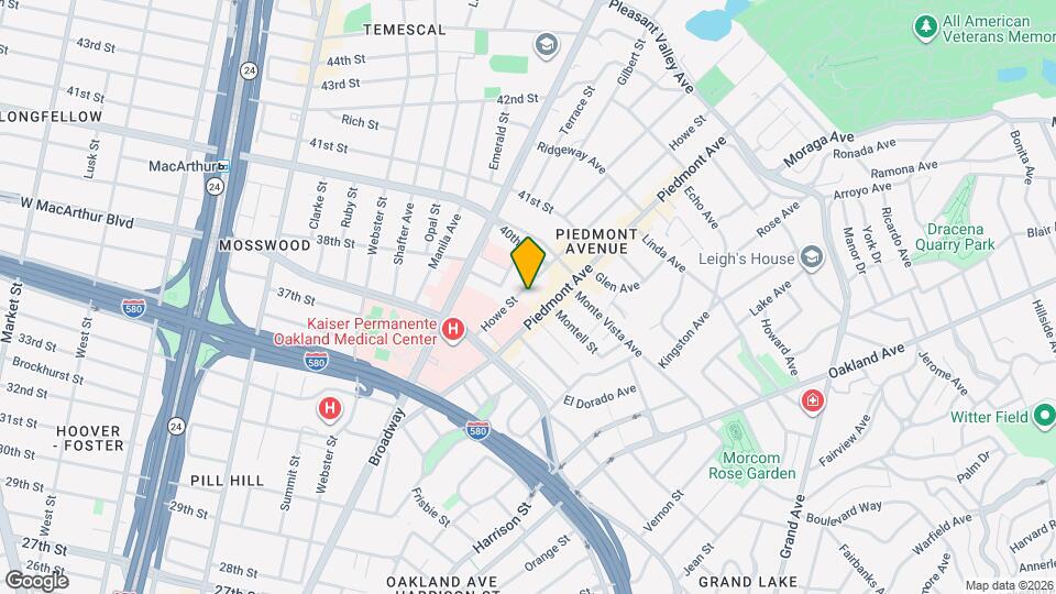 3840 Howe St, Unit 207 Mapa y Detalles de la Ubicación