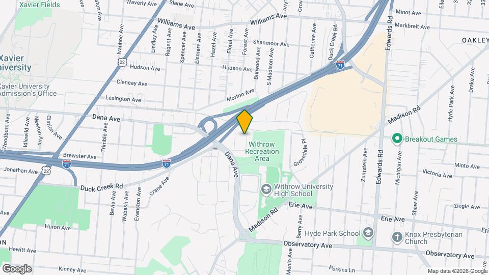 3627 Tamarack Ave Map and Location Details