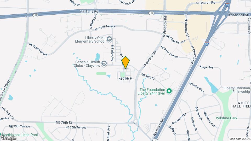 7925 N Ln Ave Map and Location Details