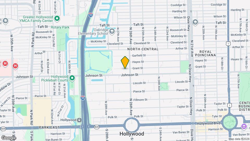 2622 Grant St Map and Location Details