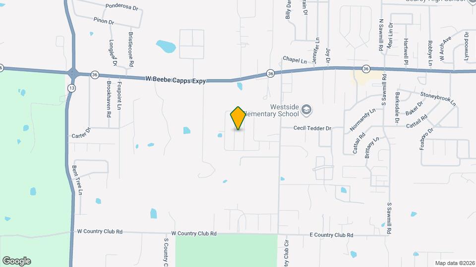 600 Wycliffe Dr Map and Location Details