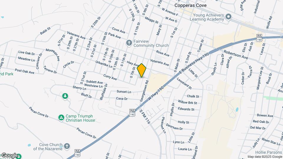 1206 S 3rd St Mapa y Detalles de la Ubicación