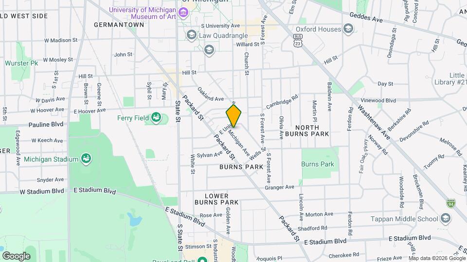 1009 Michigan Ave Mapa y Detalles de la Ubicación