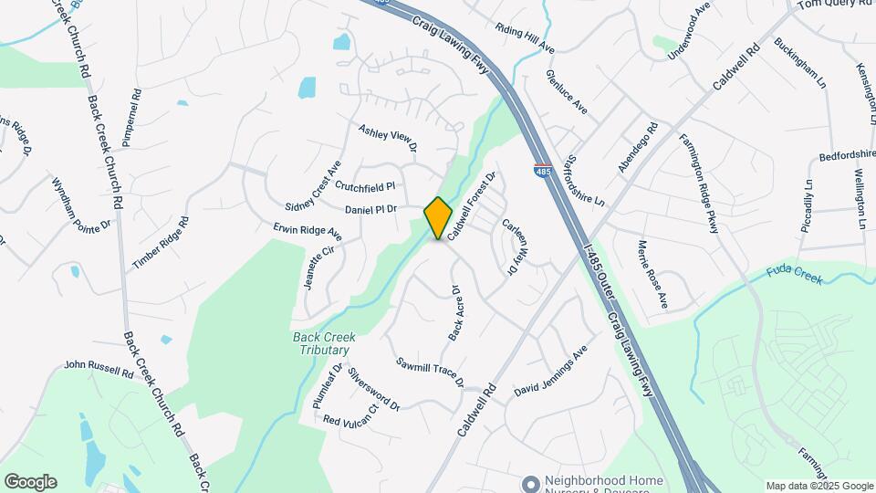 3718 Caldwell Ridge Pkwy Map and Location Details