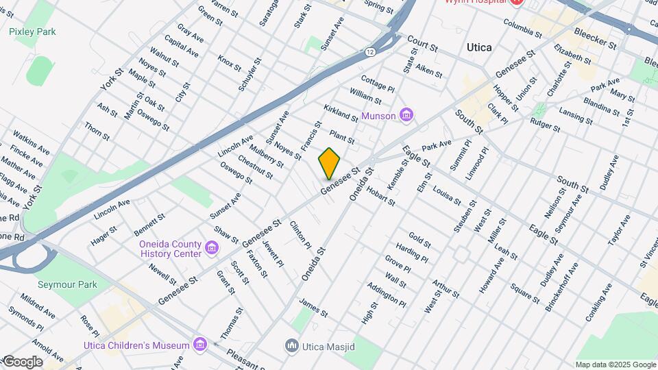 1410-1414 Genesee St Map and Location Details