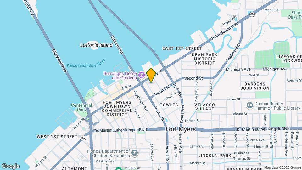 1533 Hough St Map and Location Details