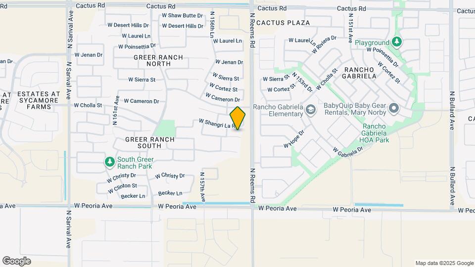 15564 W Mescal St Map and Location Details