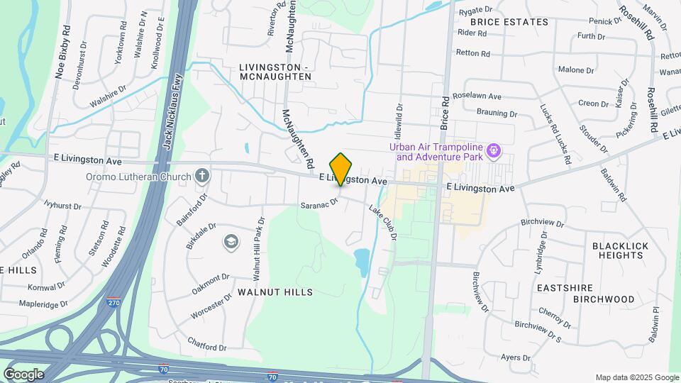 5880 Saranac Dr Map and Location Details