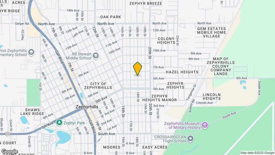 5513 18th St Map and Location Details