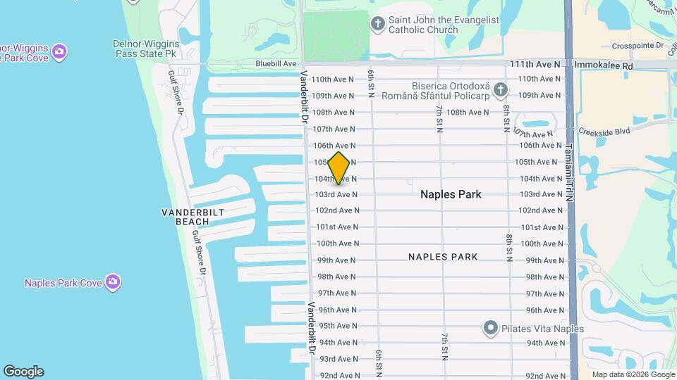 543 103rd Ave N Map and Location Details