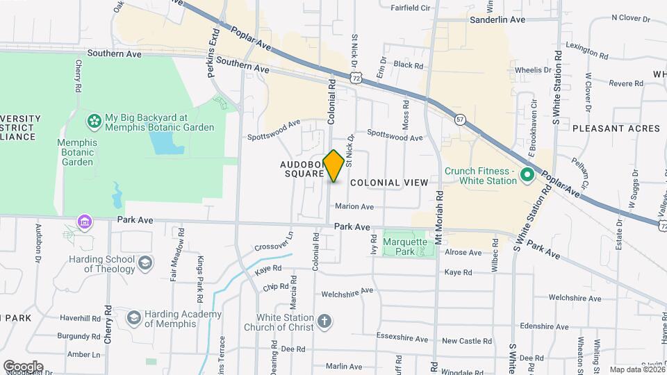 814 Colonial Rd Map and Location Details