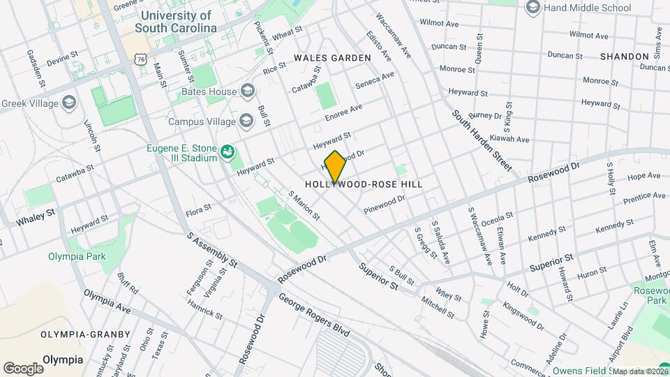 207-209 S Pickens St Map and Location Details