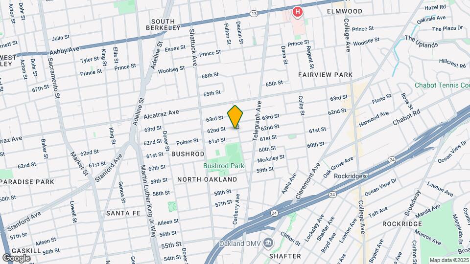 6121 Racine, Unit B Map and Location Details