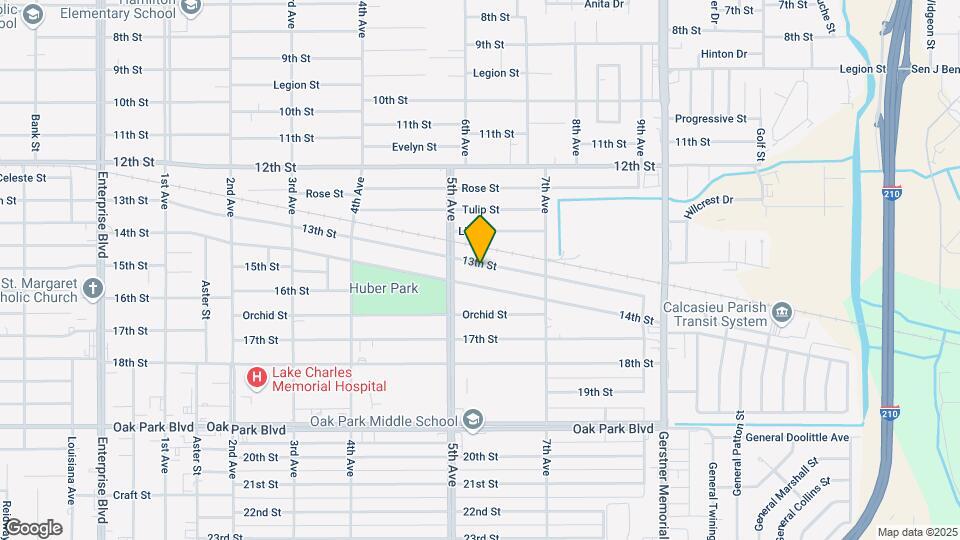 2226 13th St Map and Location Details