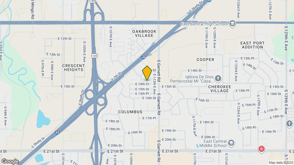 11031 E 14th Ct Map and Location Details