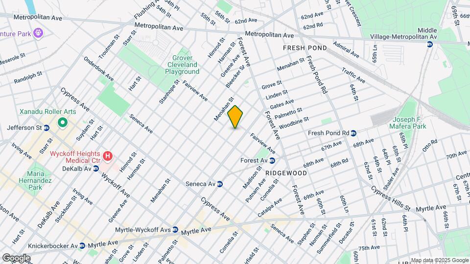 1924 Linden St Mapa y Detalles de la Ubicación