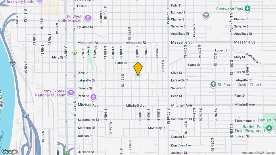 916 S 18th St Mapa y Detalles de la Ubicación