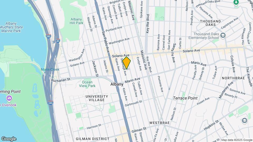955 Stannage Ave Map and Location Details