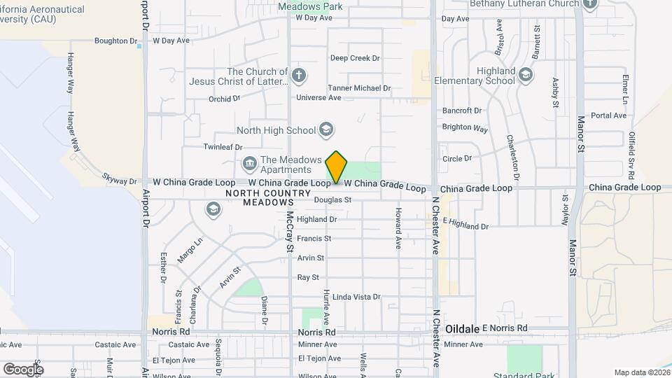 337 W China Grade Loop Map and Location Details