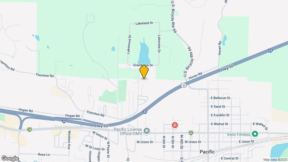 654 Palisades Dr Map and Location Details