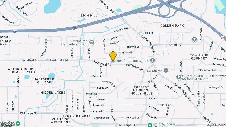 1997 Maymeadow Ln Map and Location Details