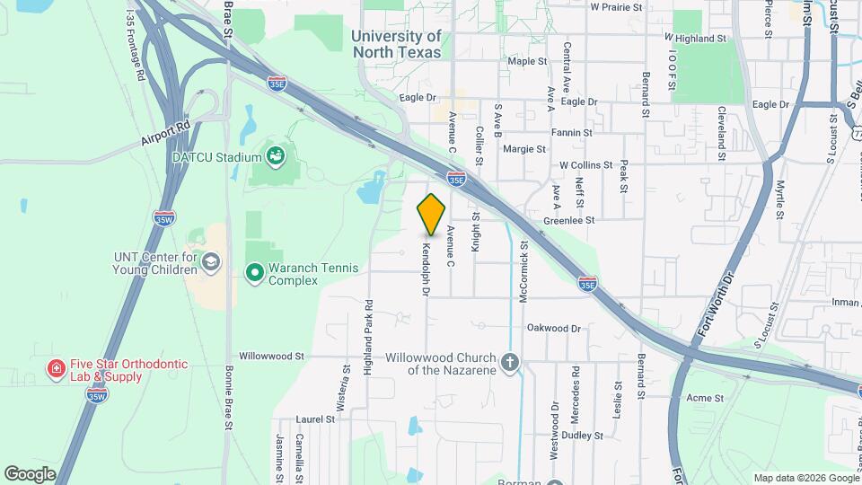 1403 Kendolph Dr Map and Location Details
