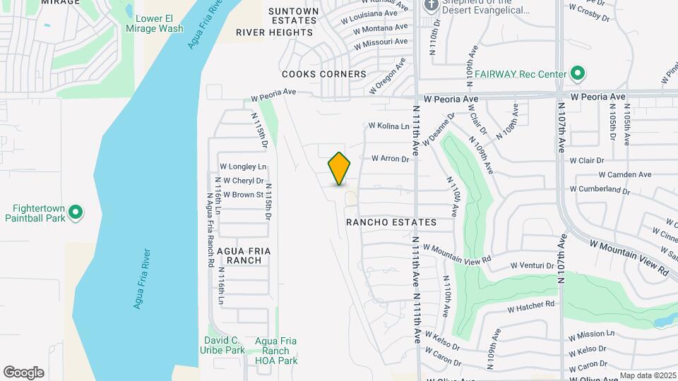 11515 W Cumberland Dr Map and Location Details