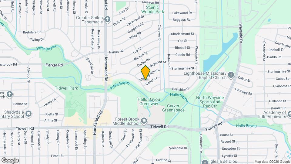 7409 Cabot St Map and Location Details