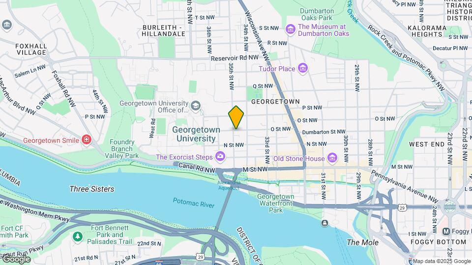 3424 O St NW Map and Location Details