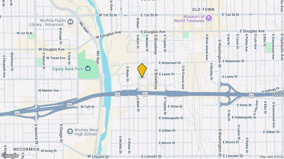 Ellington Apartment Map and Location Details