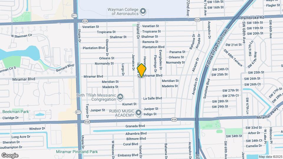 2513 Island Dr Map and Location Details