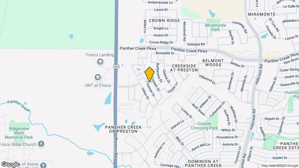 12984 Vassar Dr Map and Location Details