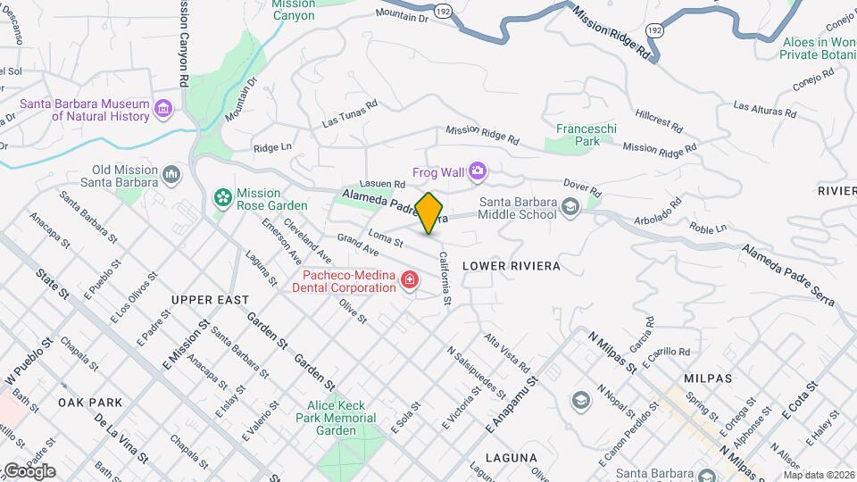 1611 Oramas Rd Map and Location Details