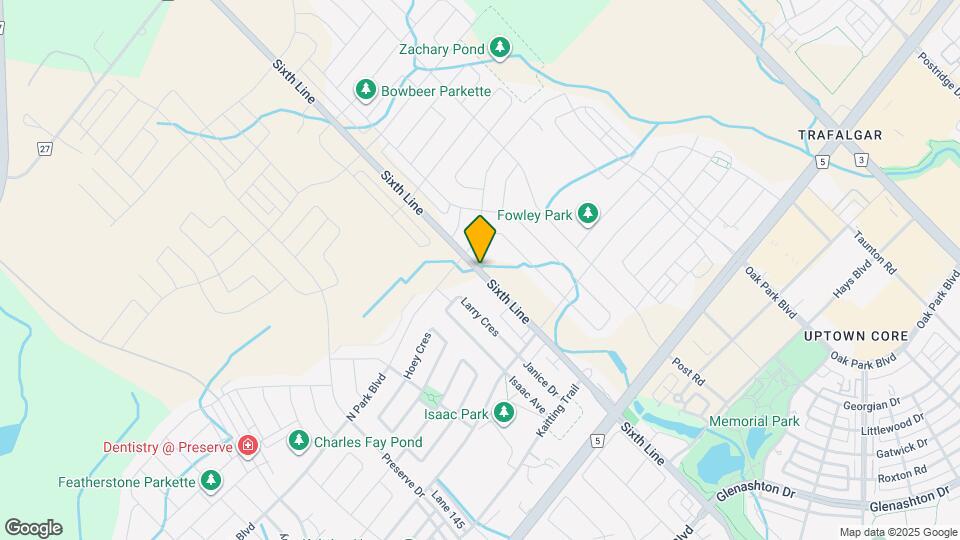 3185 Sixth Line Map and Location Details