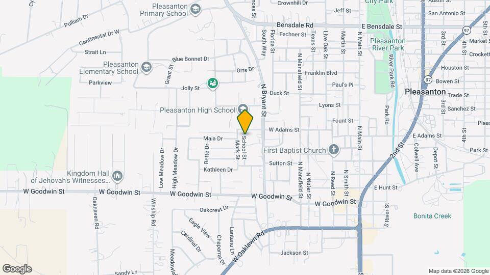 203 Fount St Map and Location Details