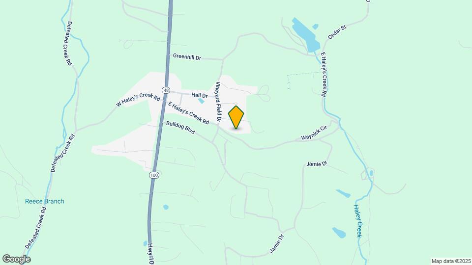 1829 E Haley's Creek Rd Map and Location Details