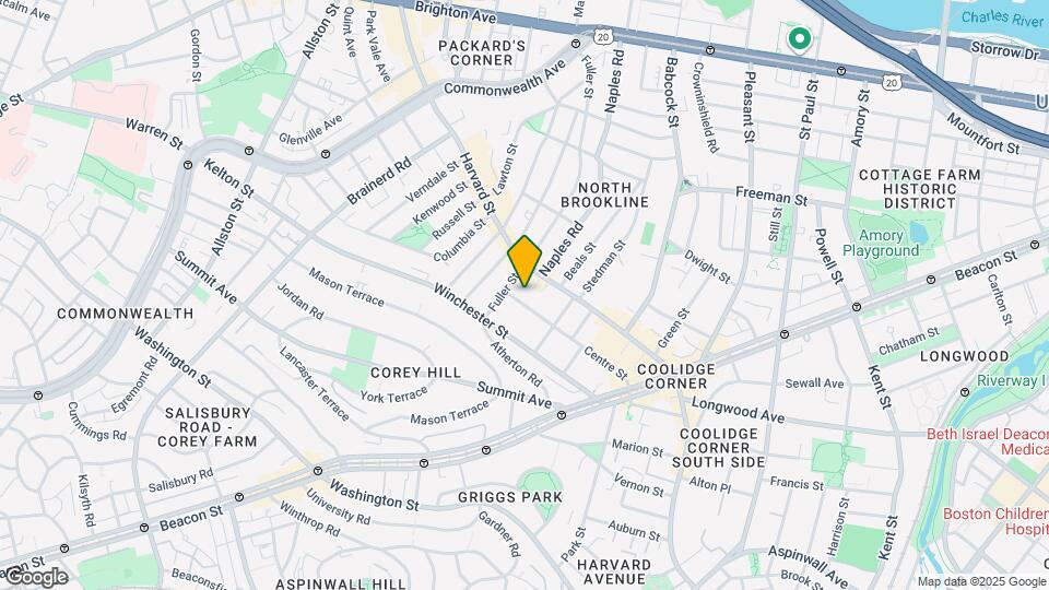 121 Centre St Map and Location Details