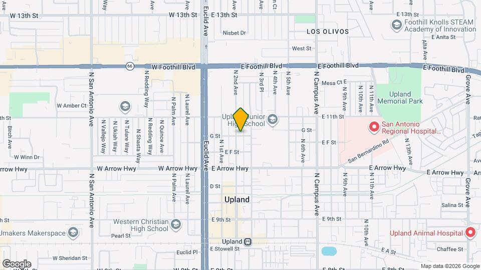 232 G St Map and Location Details